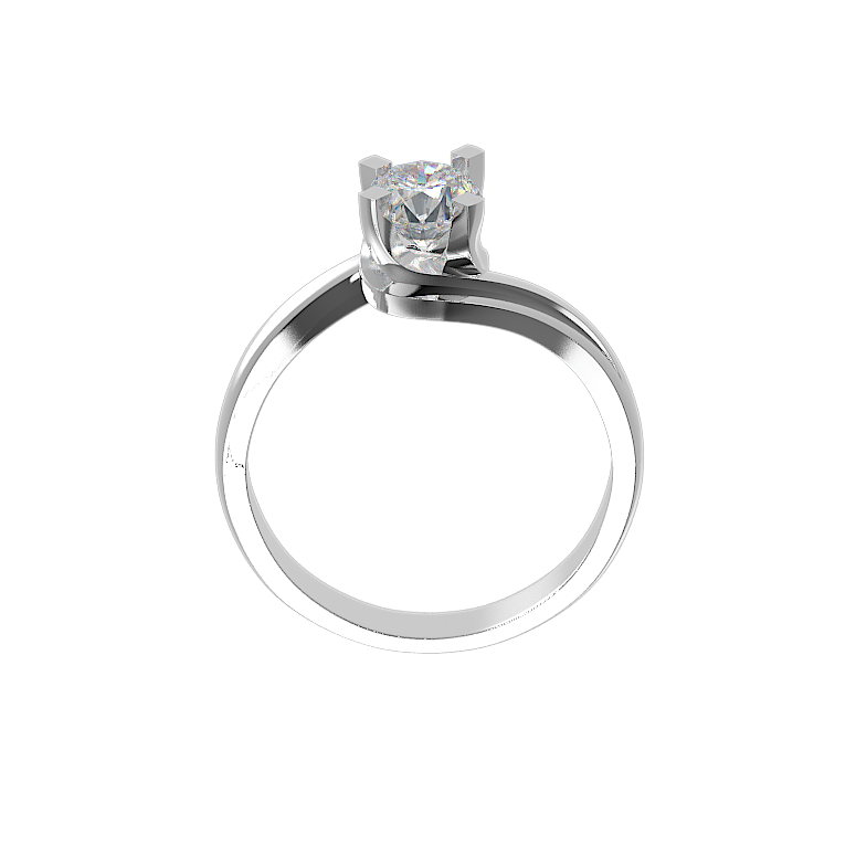 The Velocity Embrace Solitaire - Image 2